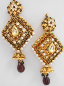 Polki Earrings